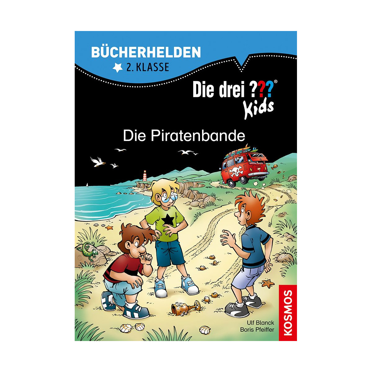 KOSMOS - Bücherhelden - Die Drei ??? Kids: Die Piratenbande, 2. Klasse