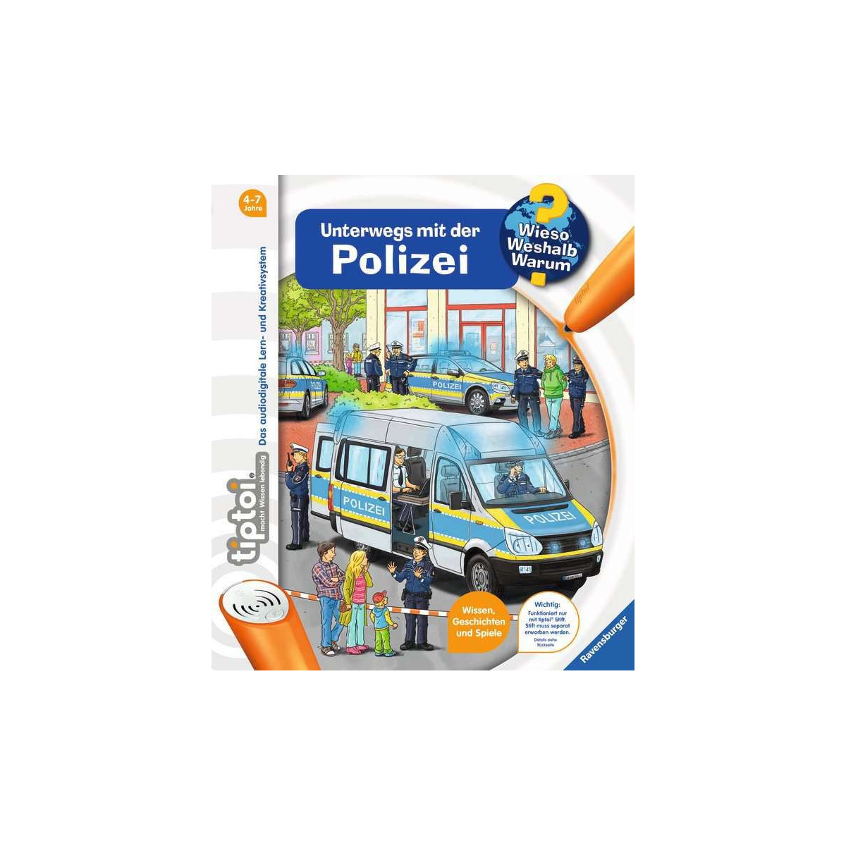 Ravensburger - tiptoi Unterwegs mit der Polizei