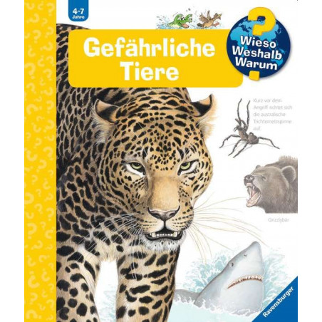 Ravensburger - Wieso? Weshalb? Warum? Gefährliche Tiere, Band 49