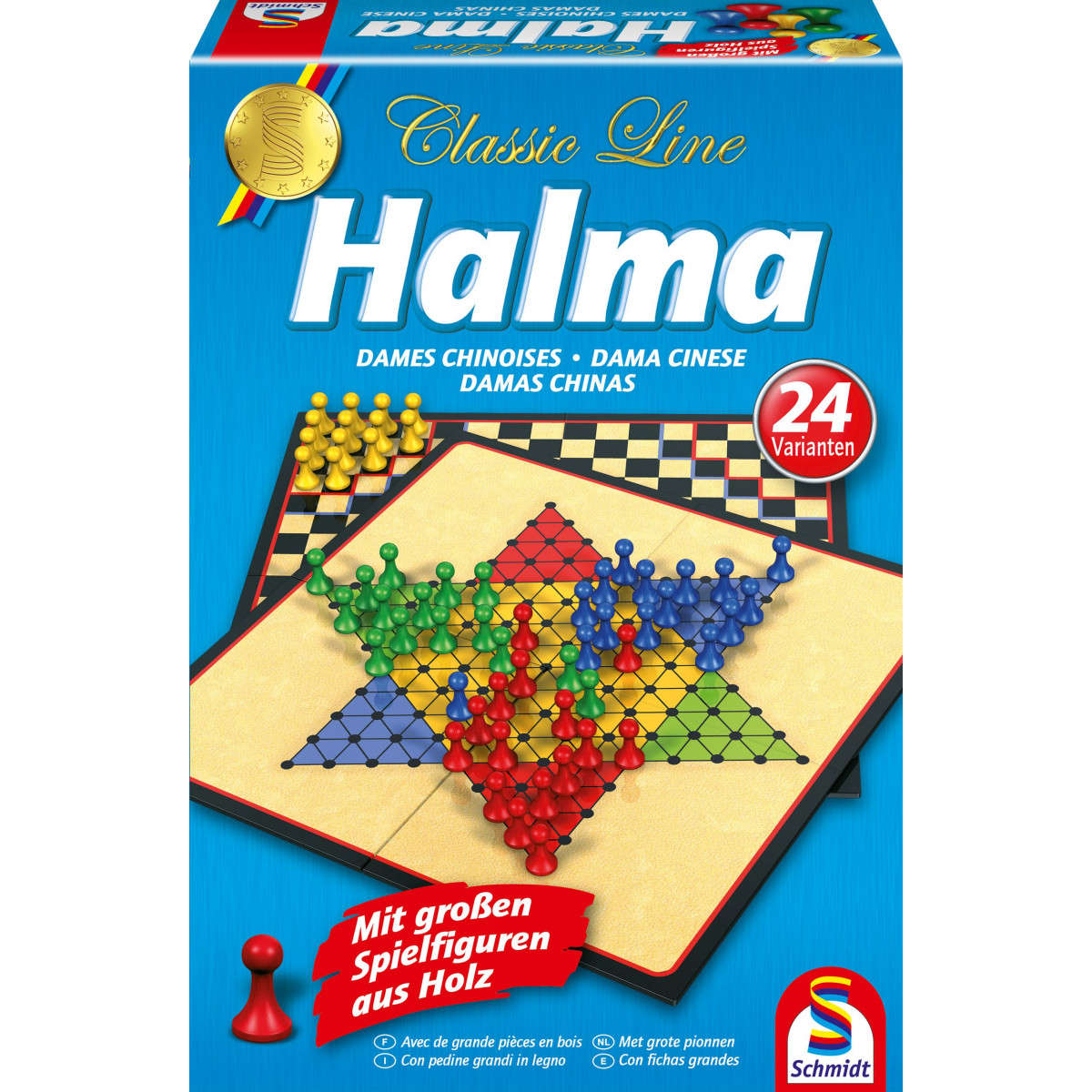 Schmidt Spiele - Classic Line, Halma