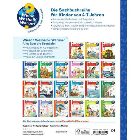 Ravensburger - Wieso? Weshalb? Warum? Alles über die Eisenbahn, Band 8