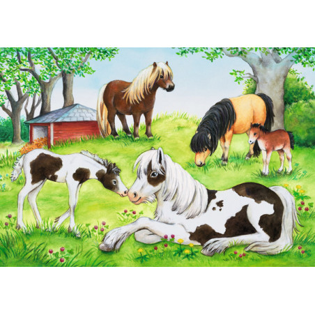 Ravensburger - Welt der Pferde, 2 x 24 Teile