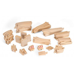 BRIO - Großes Schienensortiment 50 Teile