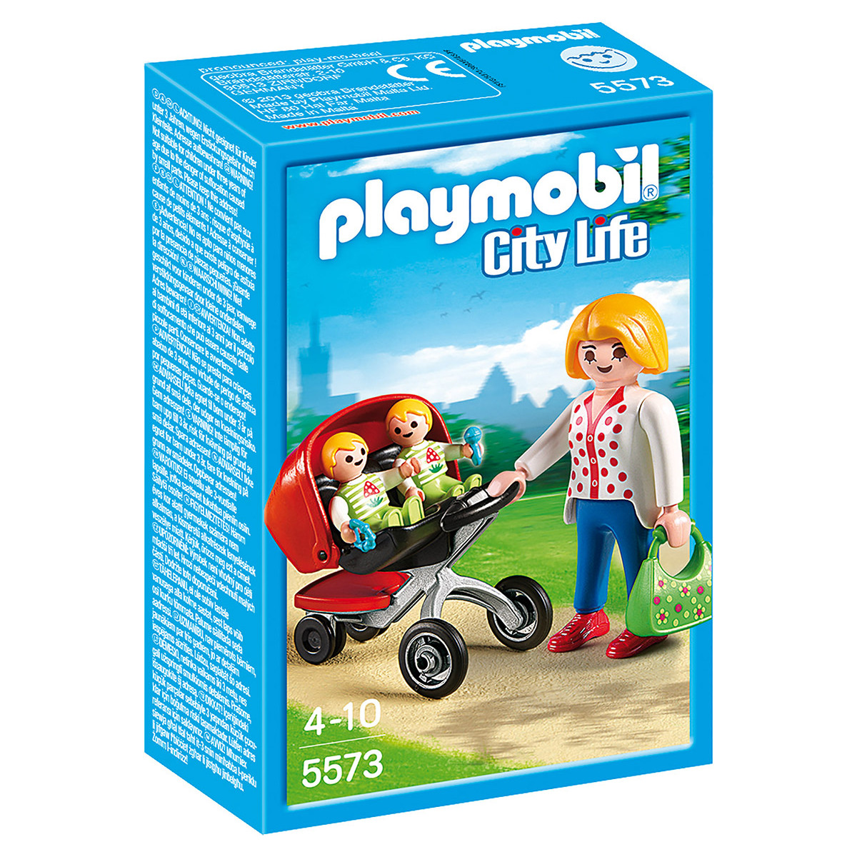 PLAYMOBIL - City Life - In der KiTa: Zwillingskinderwagen