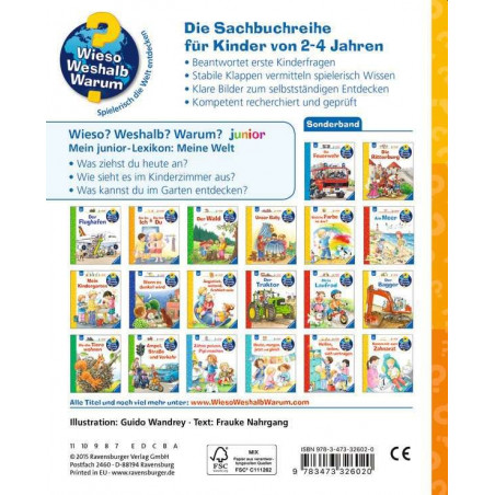 Ravensburger - Wieso? Weshalb? Warum? Mein junior-Lexikon: Meine Welt
