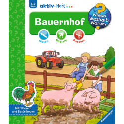 Ravensburger - Wieso? Weshalb? Warum? aktiv-Heft: Bauernhof