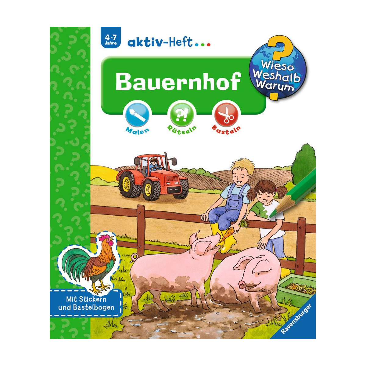 Ravensburger - Wieso? Weshalb? Warum? aktiv-Heft: Bauernhof