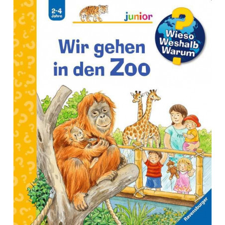 Ravensburger - Wieso? Weshalb? Warum? junior: Wir gehen in den Zoo, Band 30