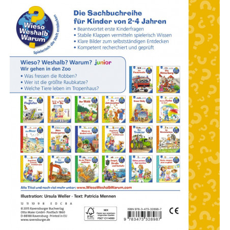 Ravensburger - Wieso? Weshalb? Warum? junior: Wir gehen in den Zoo, Band 30