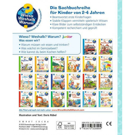 Ravensburger - Wieso? Weshalb? Warum? junior: Was essen wir?, Band 53