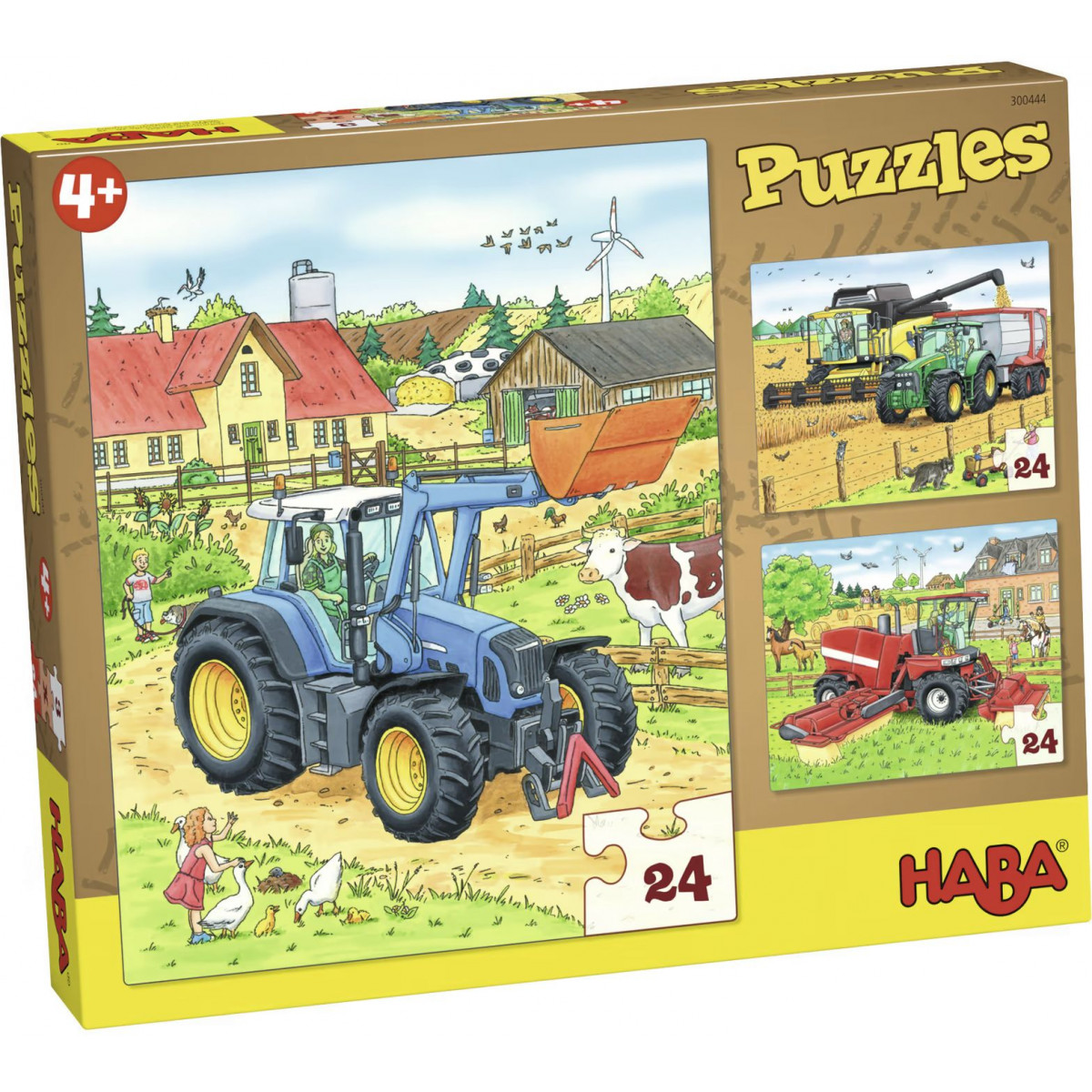 HABA - Puzzles Traktor & Co.