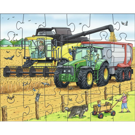 HABA - Puzzles Traktor & Co.