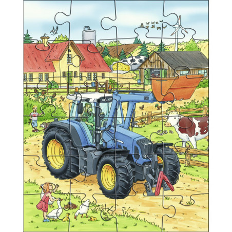 HABA - Puzzles Traktor & Co.