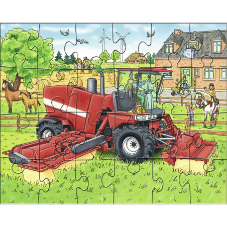 HABA - Puzzles Traktor & Co.