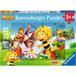 Ravensburger - Biene Maja auf der Blumenwiese, 2 x 12 Teile