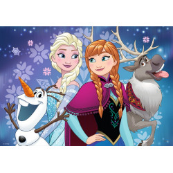 Ravensburger - Frozen - Nordlichter, 2 x 24 Teile