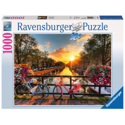 Ravensburger - Fahrräder in Amsterdam, 1000 Teile