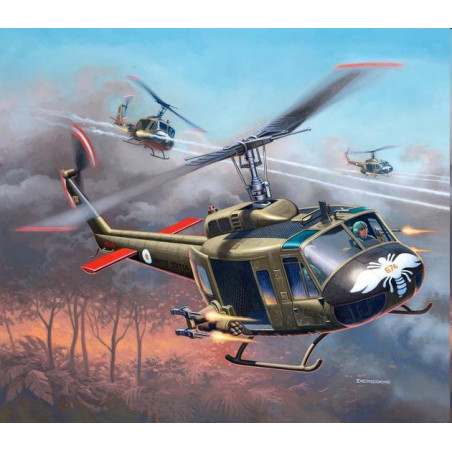 Revell - Bell UH1H Gunship