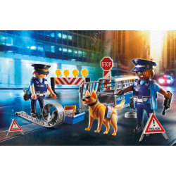 PLAYMOBIL 6878 - Action Heroes - Polizei-Straßensperre