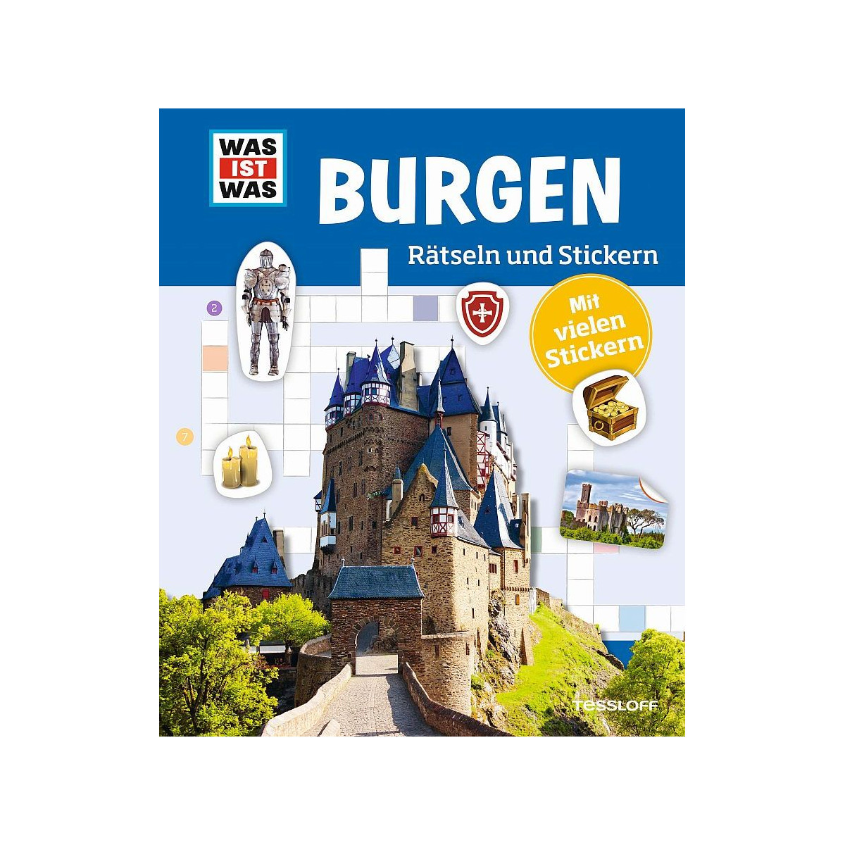 Tessloff - Was ist Was - Rätseln und Stickern - Burgen