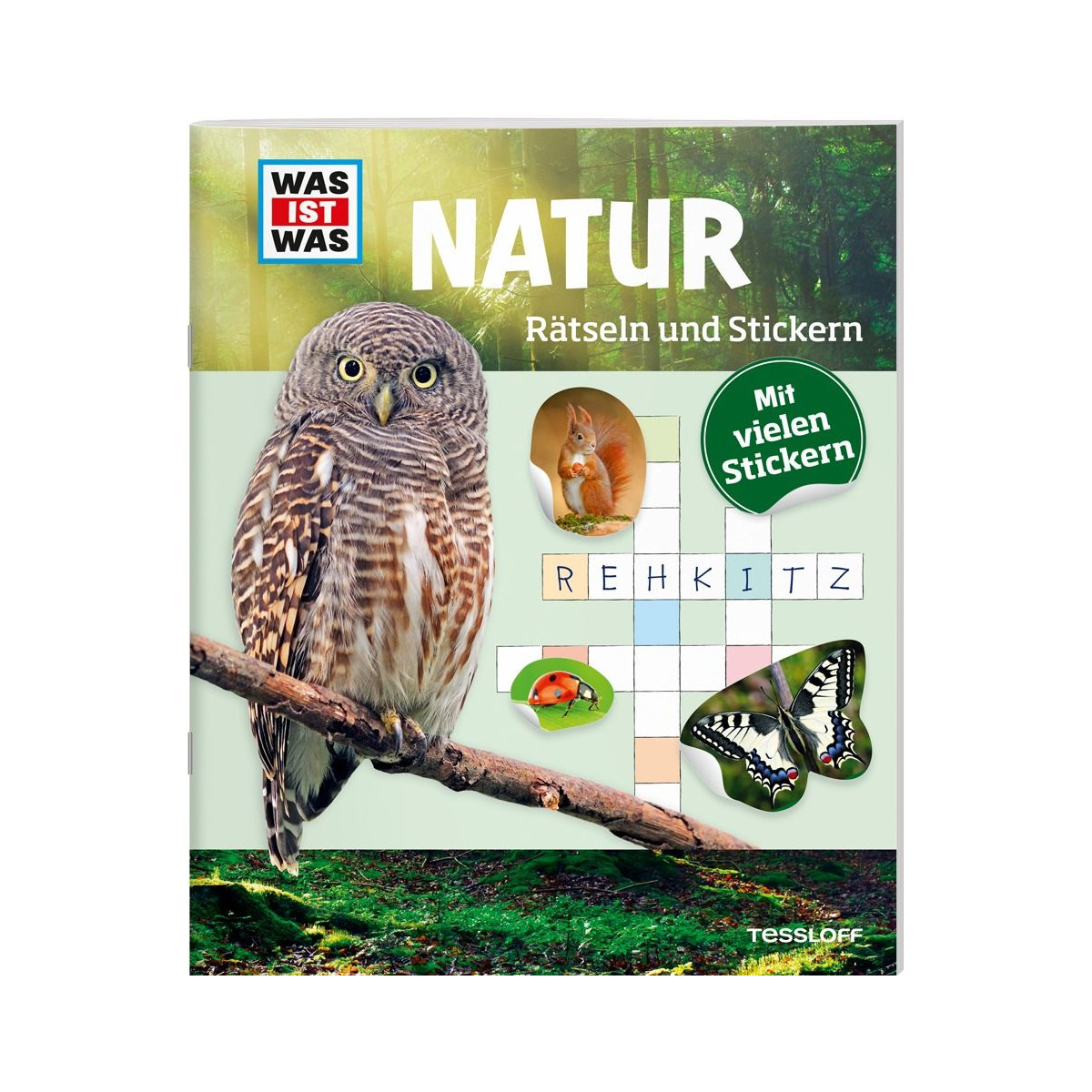 Tessloff - Was ist Was - Rätseln und Stickern - Natur