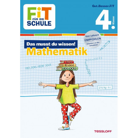 Tessloff - Fit für die Schule - Das musst du wissen! Mathe 4. Klasse