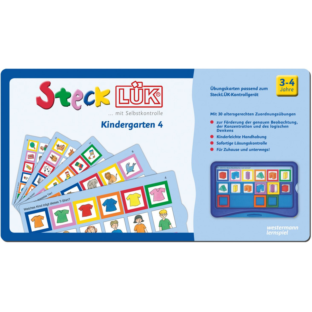 SteckLÜK - Übungsblock Kindergarten 4