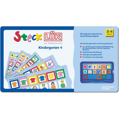 SteckLÜK - Übungsblock Kindergarten 4
