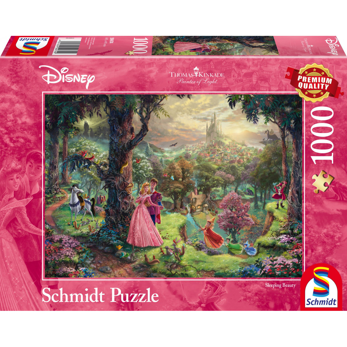 Schmidt Spiele - Disney, Dornröschen, 1000 Teile