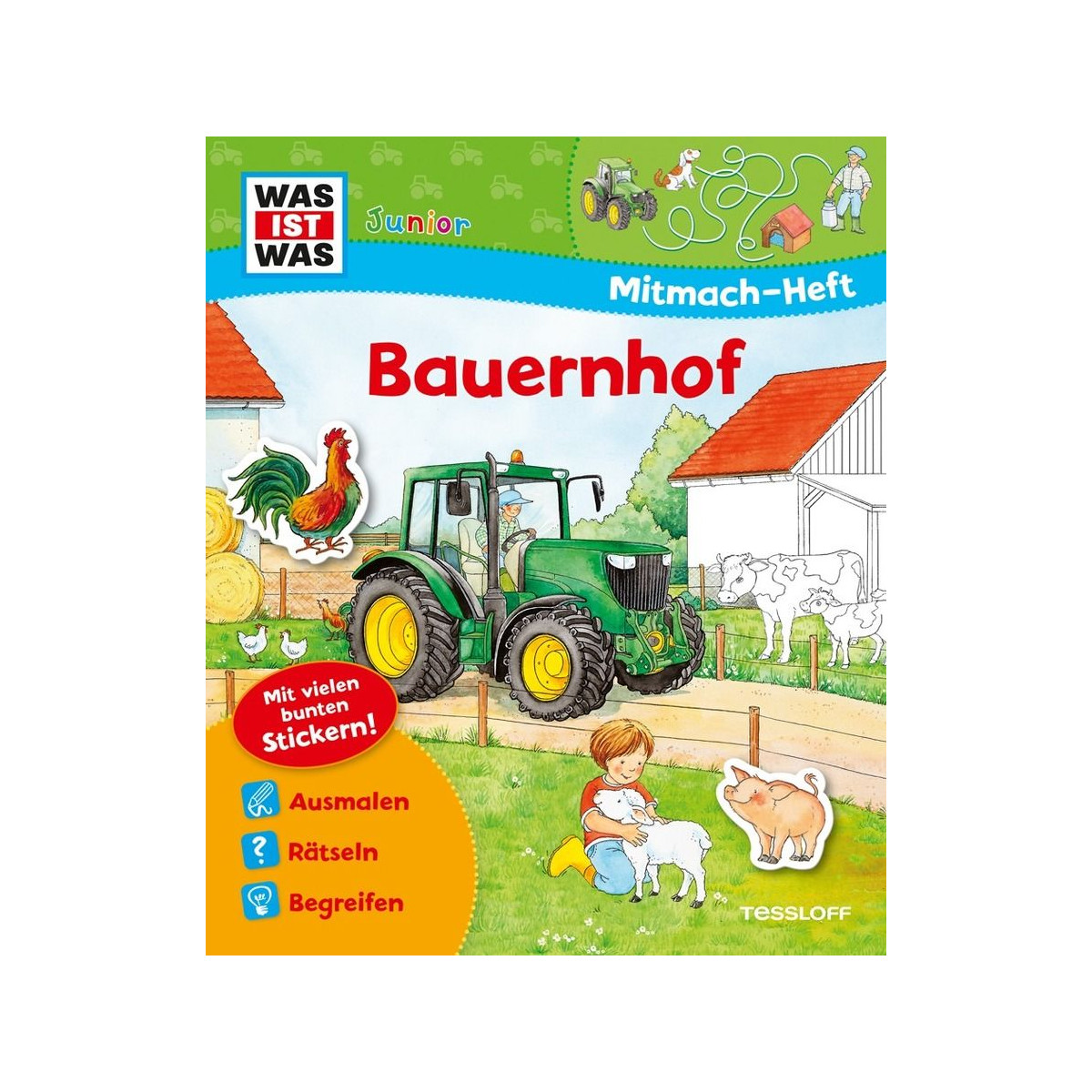 Tessloff - Was ist Was Junior - Mitmach-Heft - Bauernhof
