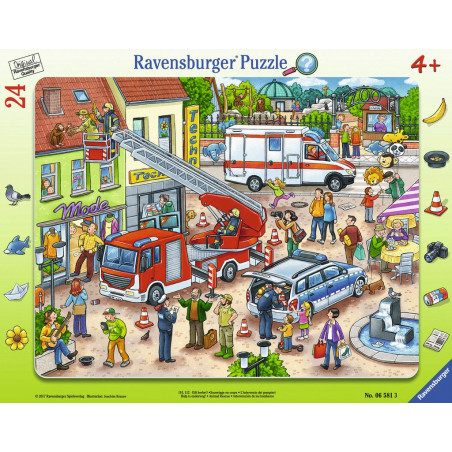 Ravensburger - 110, 112 - Eilt herbei , 24 Teile