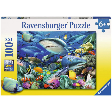 Ravensburger - Riff der Haie, 100 Teile