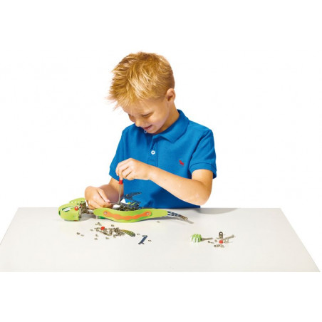 SES Creative - Metalldinosaurier Konstruktionsset