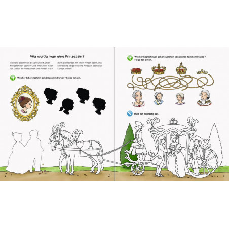 Ravensburger - Wieso? Weshalb? Warum? aktiv-Heft: Prinzessinnen