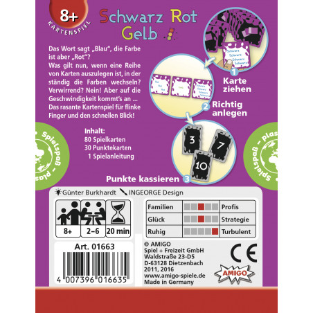 Amigo Spiele - Schwarz Rot Gelb