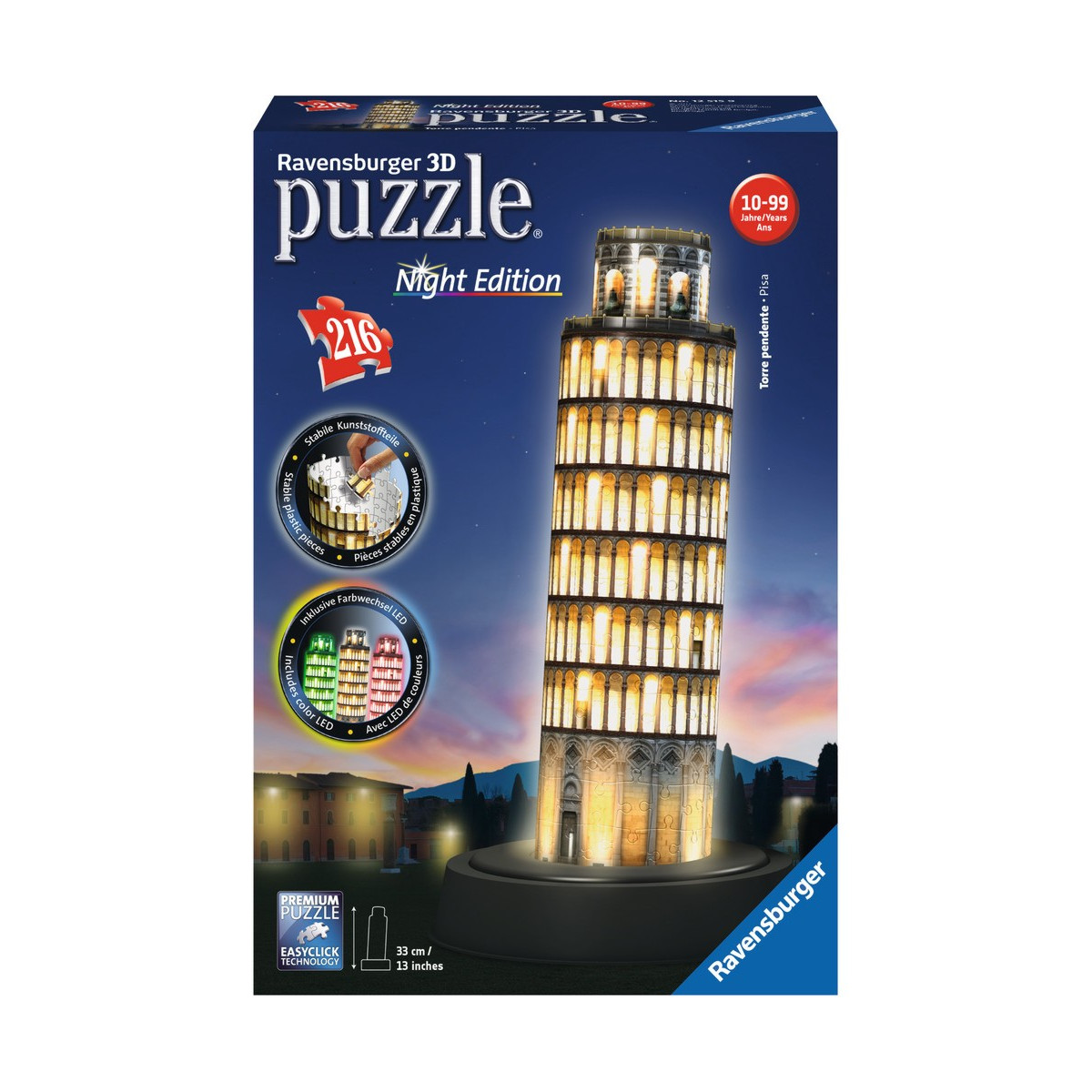 Ravensburger - Pisa bei Nacht, 216 Teile