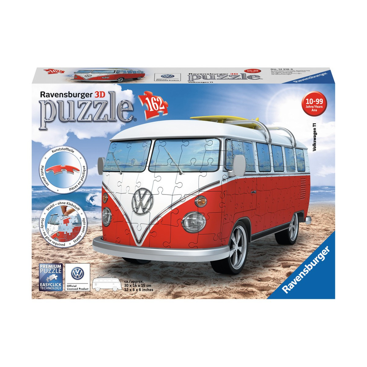 Ravensburger - Volkswagen T1, 162 Teile