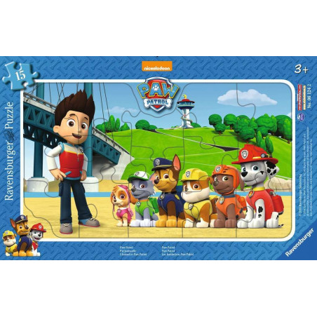 Ravensburger - Paw Patrol, 15 Teile