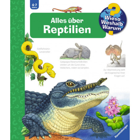 Ravensburger - Wieso? Weshalb? Warum? Alles über Reptilien, Band 64