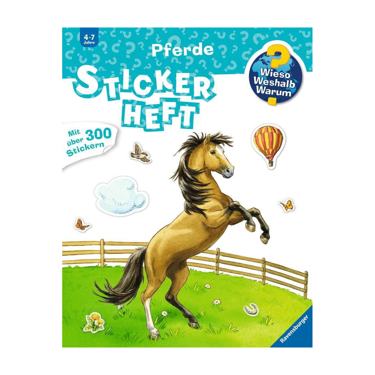 Ravensburger - Wieso? Weshalb? Warum? Stickerheft:  Pferde
