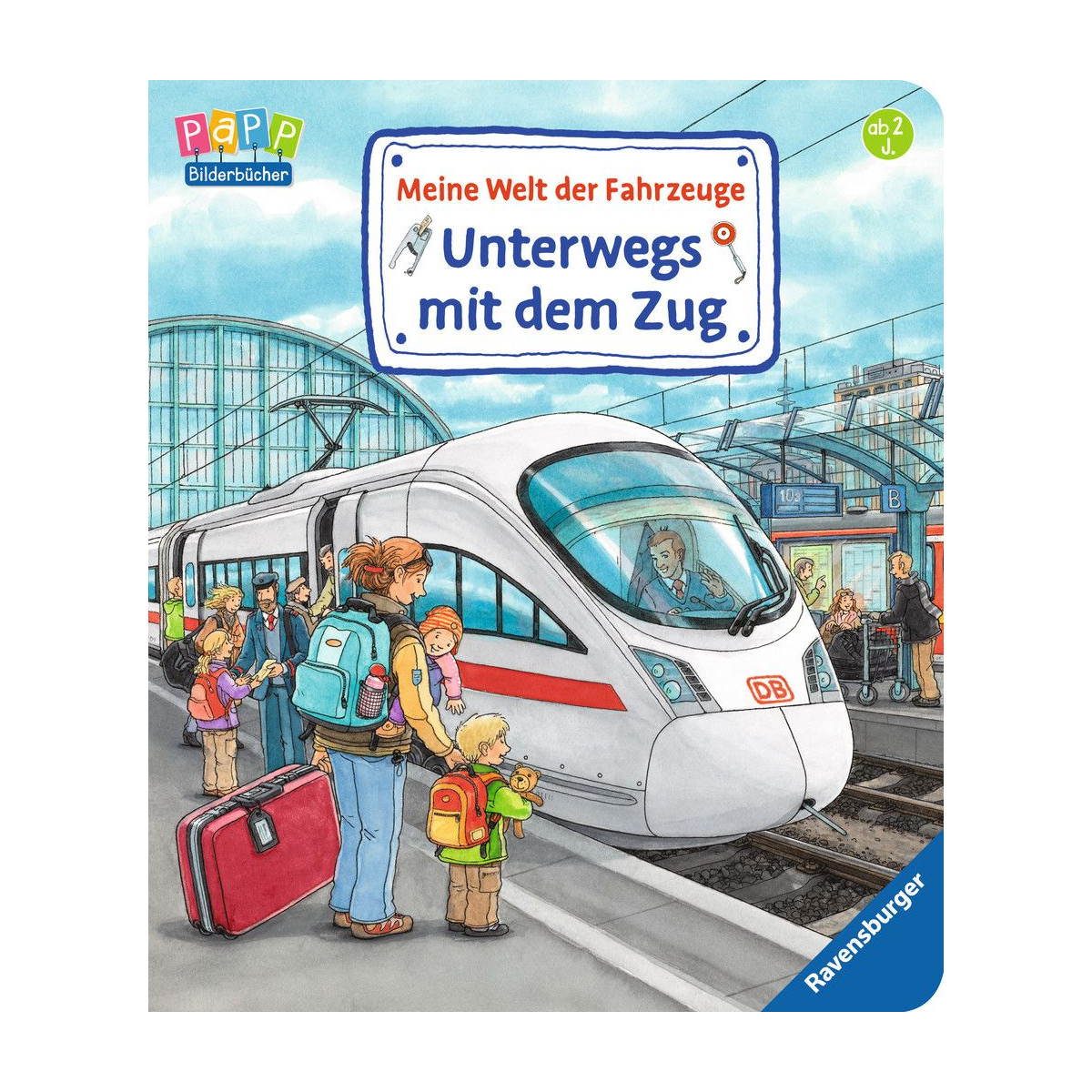 Ravensburger - Meine Welt der Fahrzeuge: Unterwegs mit dem Zug