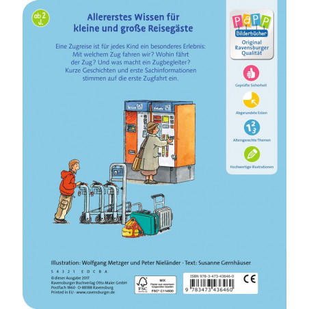Ravensburger - Meine Welt der Fahrzeuge: Unterwegs mit dem Zug
