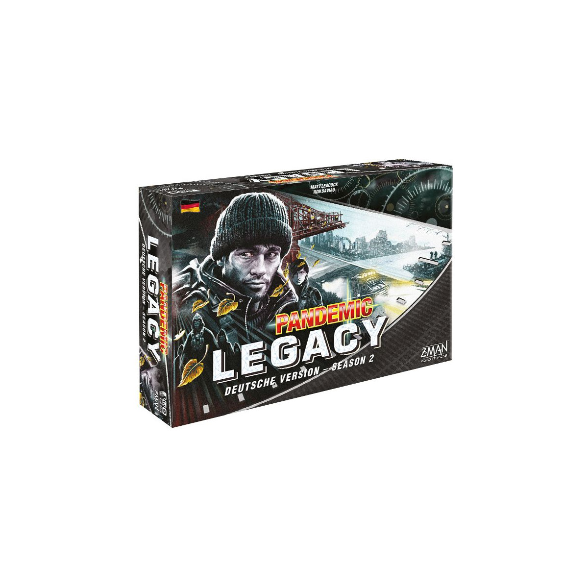 Z-Man Games - Pandemic Legacy - Season 2, Schwarz