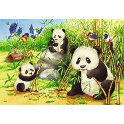 Ravensburger - Süße Koalas und Pandas, 2 x 24 Teile