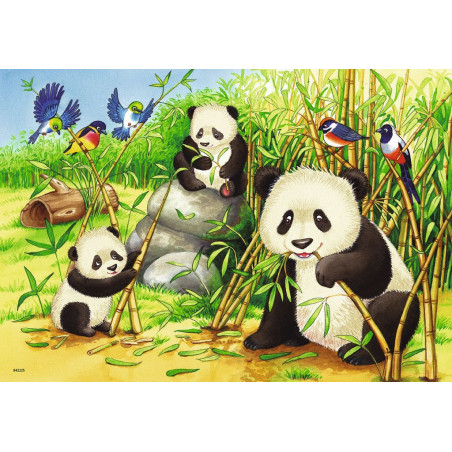 Ravensburger - Süße Koalas und Pandas, 2 x 24 Teile