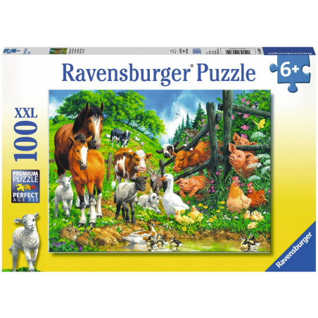 Ravensburger - Versammlung der Tiere, 100 Teile