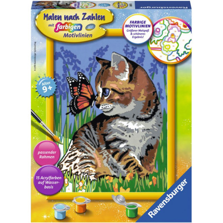 Ravensburger - Katze mit Schmetterling