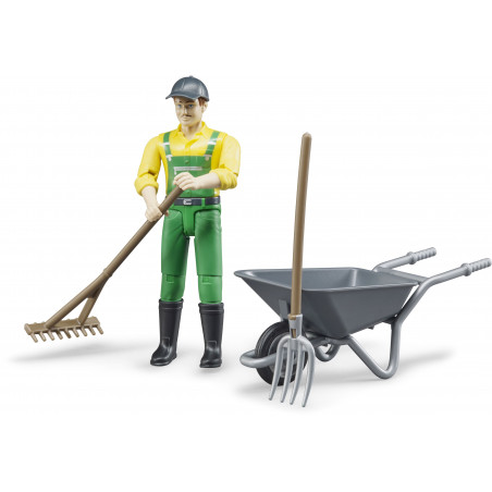 Bruder - Figurenset Landwirt