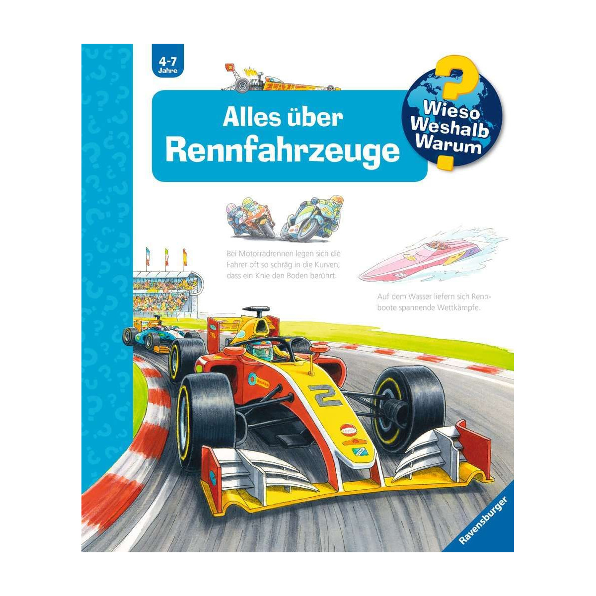 Ravensburger - Wieso? Weshalb? Warum? Alles über Rennfahrzeuge, Band 69