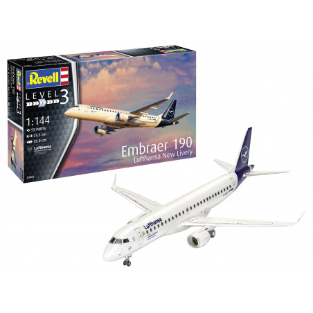 Revell - Embraer 190 Lufthansa New Livery